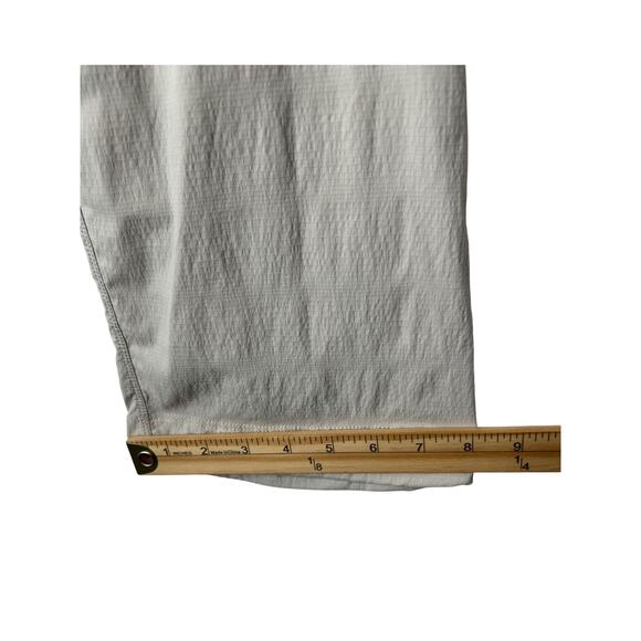 Athleta Trekkie Hike Pants Womens 16 Cream Beige Ripstop Straight Outdoor Hiking - Picture 13 of 14
